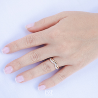 Pavé WAVE Ring
