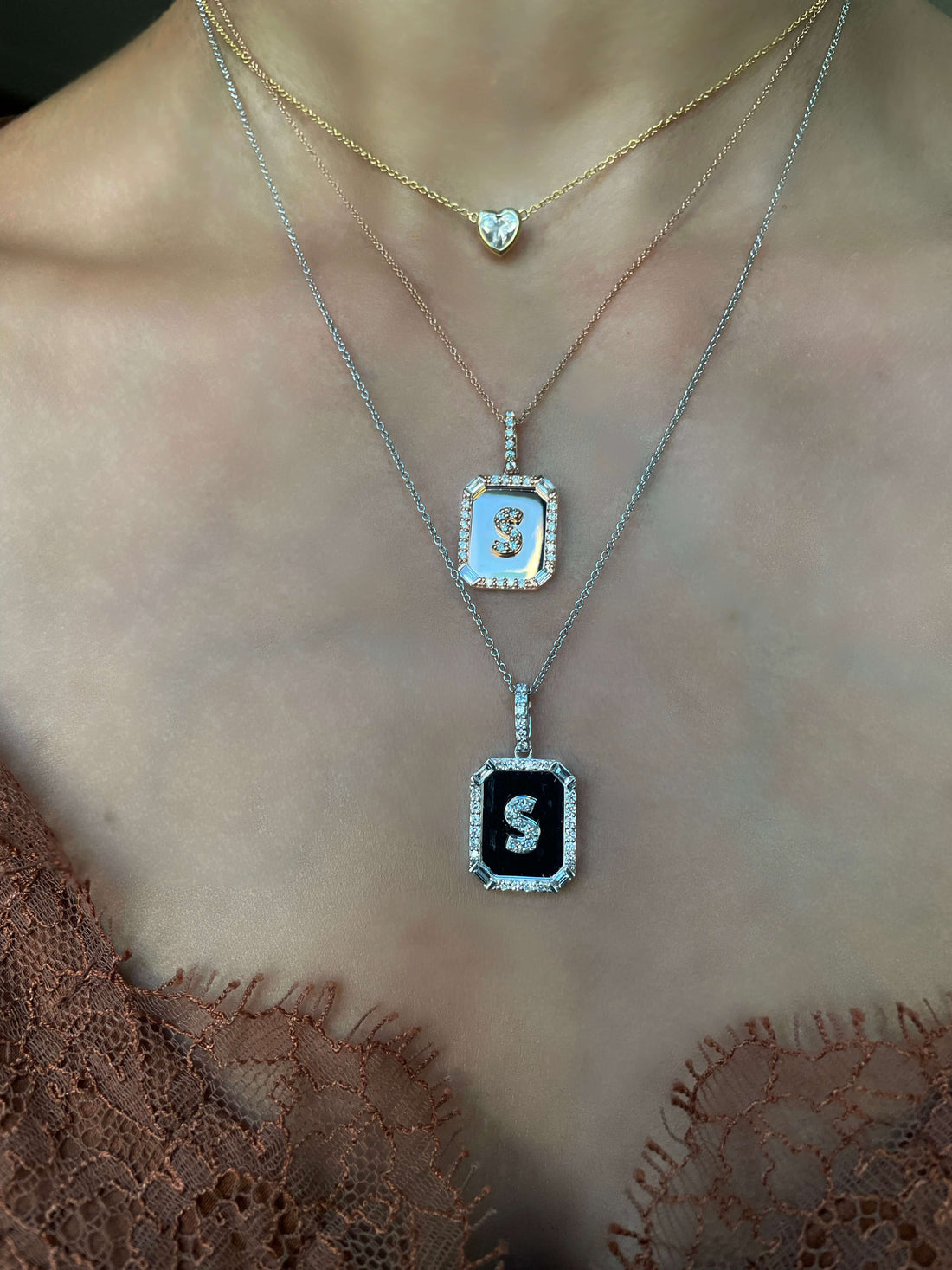 Babytag Initial Necklace